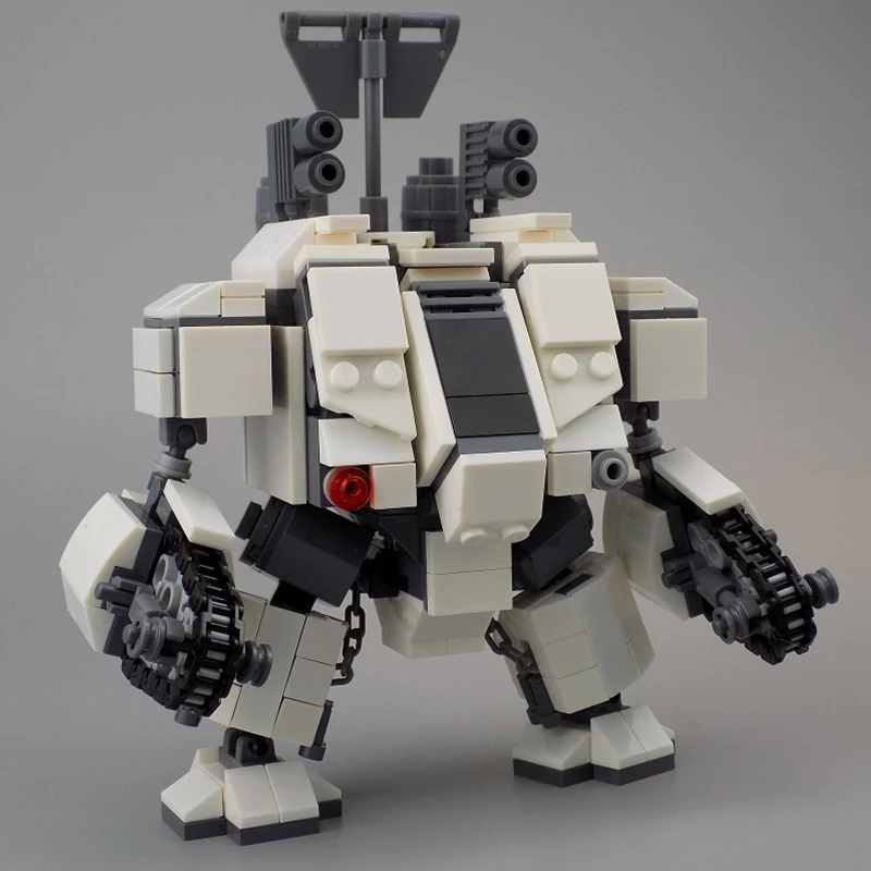 

465PCS Mech Warrior Anime Figure Building Blocks Toys For Children 15cm Rohot Model Building Kits Action Adults Figure Bricks