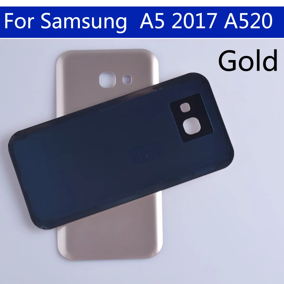 Чехол A520 для Samsung A5 2017 A520F корпус с аккумулятором задняя крышка Корпус задней