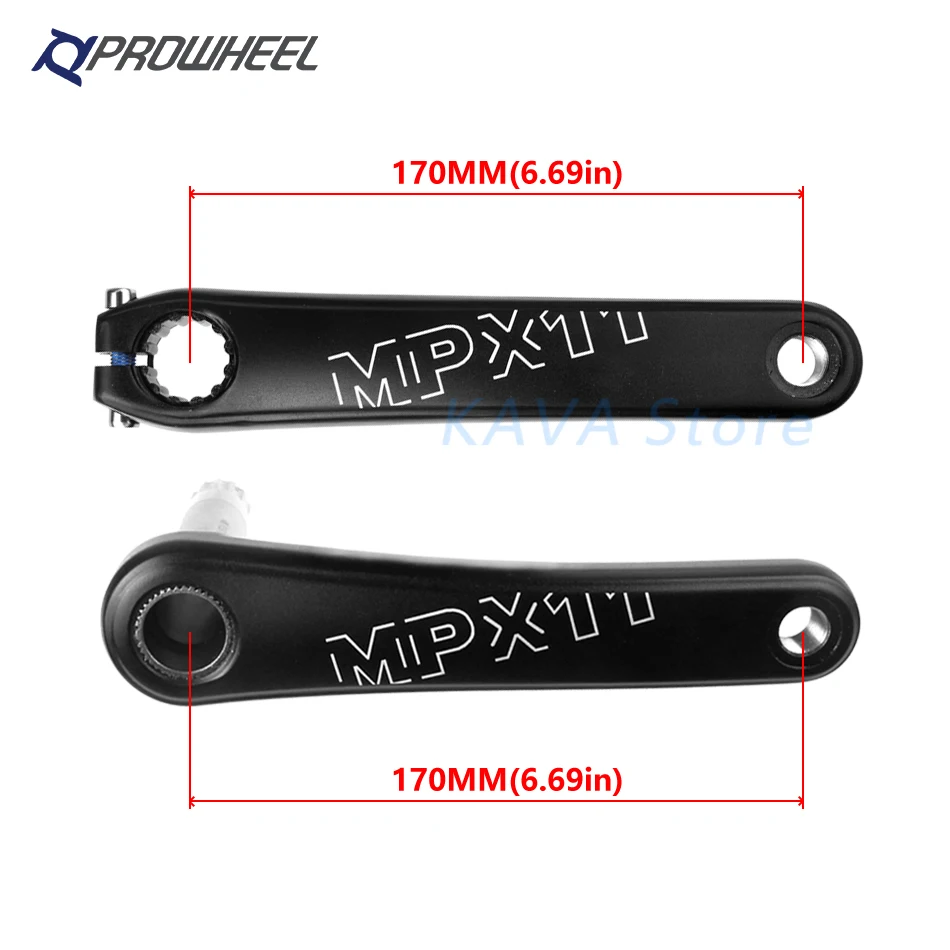 PROWHEEL MPX11 шатун для горного велосипеда GXP 170 мм/175 мм с нижним кронштейном BB Chainring