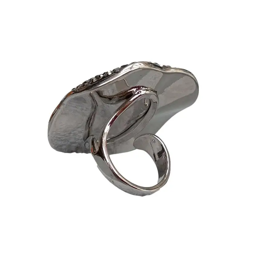 Регулируемое кольцо с натуральными монетами и жемчугом | Украшения аксессуары