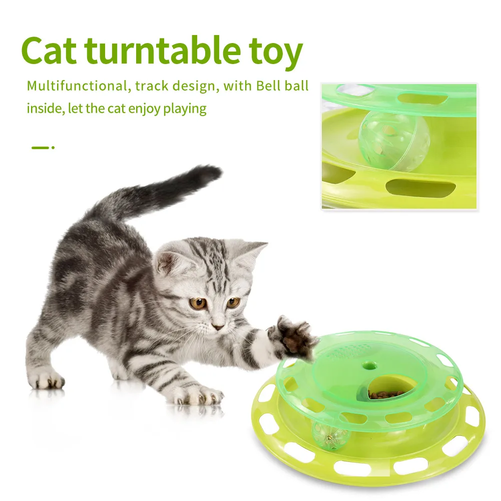 Интерактивная башня для домашних животных треки котят интеллектуальный мяч