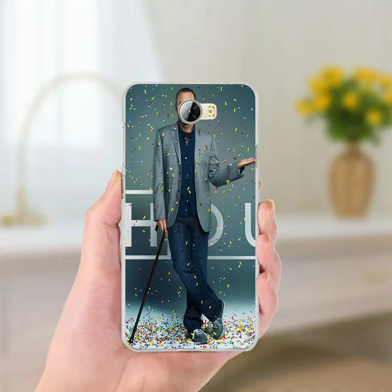 Силиконовые мягкие чехлы для телефона Dr Gregory House Hugh Laurie Brain Huawei P8 P9 P10 Mate 10 Pro Y5 Y6 Y3 II Y7