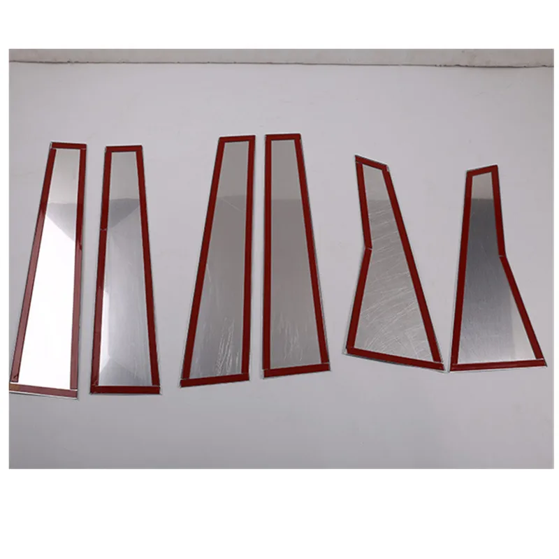 Хромированная алюминиевая накладка на столб автомобильного окна для Mercedes Benz B Class