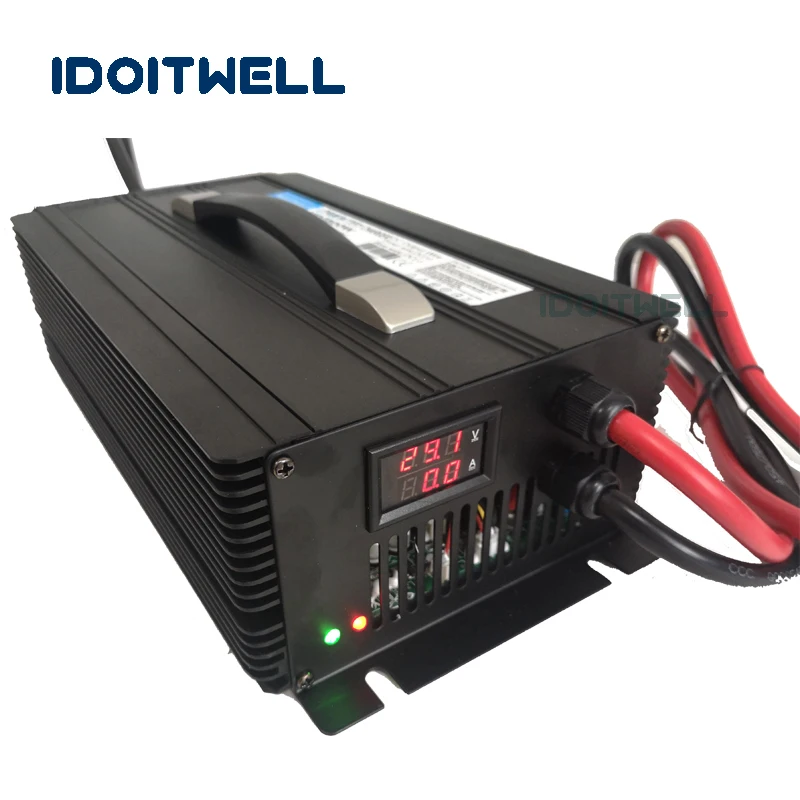 Светодиодный дисплей 24 V батарея зарядное устройство 24 V 70A по индивидуальному заказу наивысшей мощности автоматический 24 вольт батарея зарядное Смарт-устройство для быстрой батареи зарядное устройство