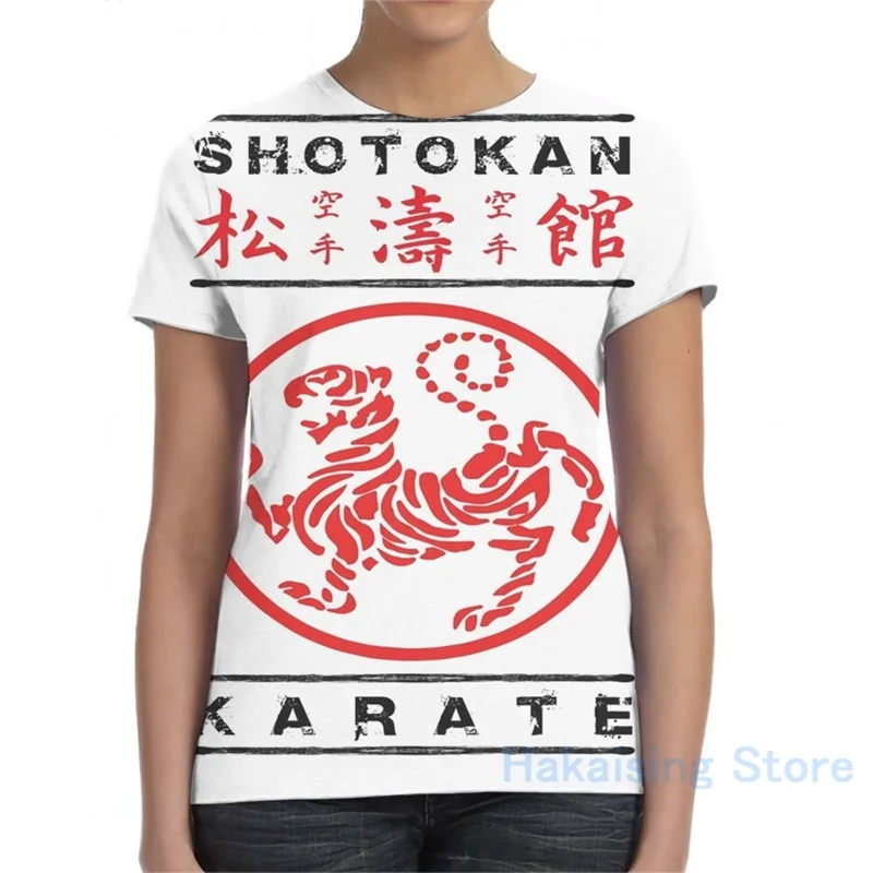 Футболка Shotokan Karate для мужчин и женщин модная футболка со сплошным принтом