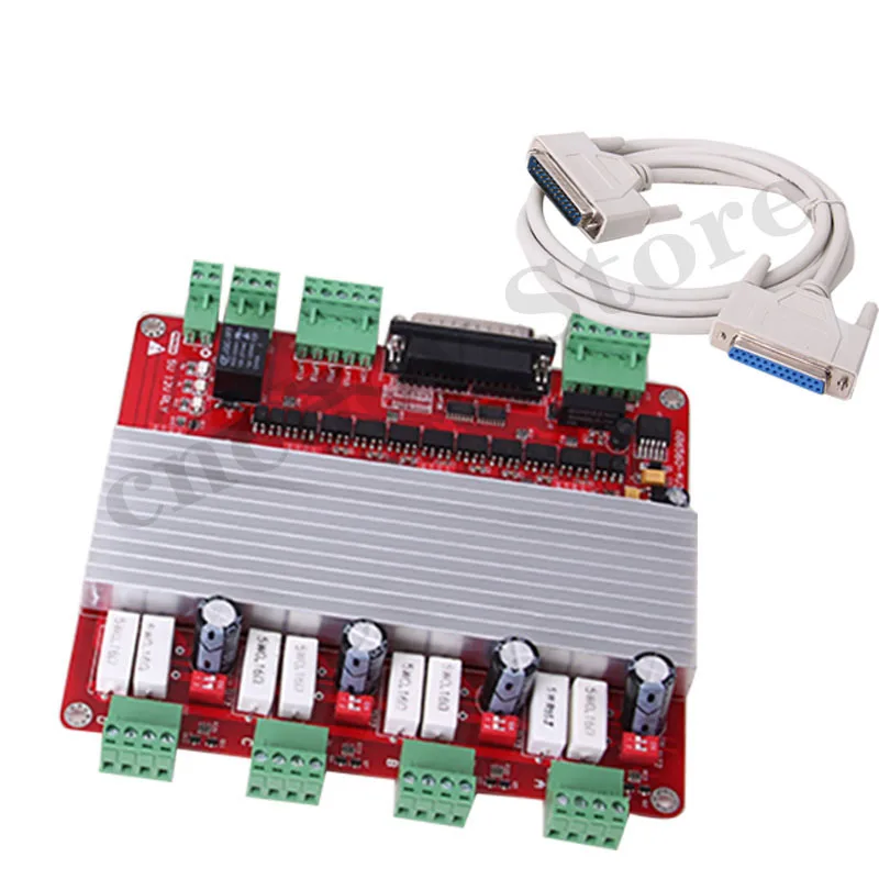 Плата управления для гравировального станка с ЧПУ TB6560 3/4 оси 3.5A Драйвер шагового