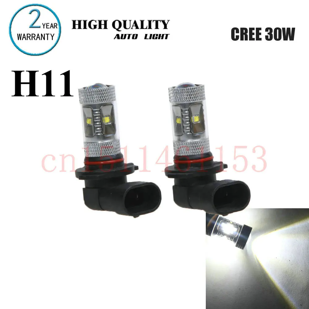 Fog light H11 Европейский задний сигнальный светильник s для Porsche Cayman 987, сменный индикаторный светильник для паринга, противотуманных фар, передние поворотные лампы, 2 шт - Цвет: Fog light H11