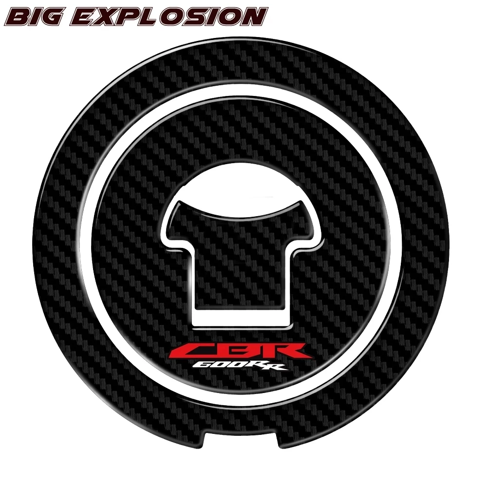 Модные 3D аксессуары для углеродного топлива мотоцикла протектор газовой крышки