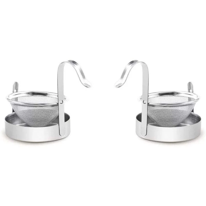 

Tea Strainer with Fine Mesh Loose Tea Holder with Strainer Tea Accessories Infuser or Tea Steeper for Cup or Tea Cup