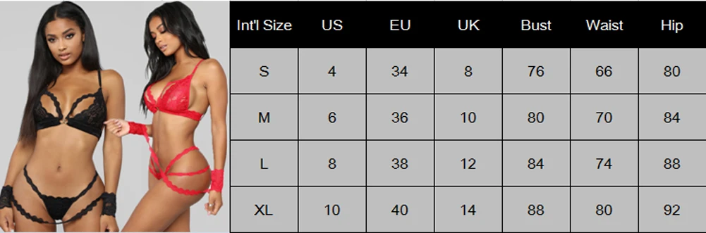 Комплект женского кружевного нижнего белья 2 шт. | Тематическая одежда и униформа