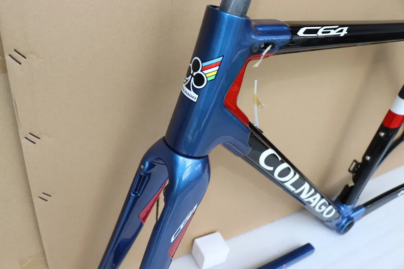 T1100 UD матовый глянцевый черный оранжевый Colnago C64 карбоновая рама велосипеда с 12 цветами на выбор