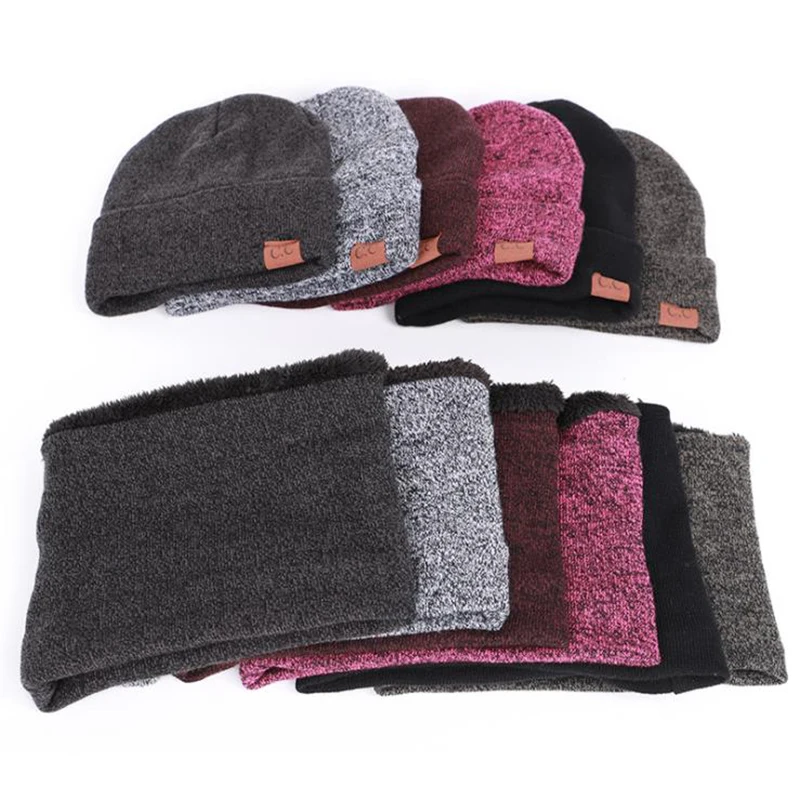 LA брендовый дизайнерский женский шарф шапка перчатки набор из трех частей зимний