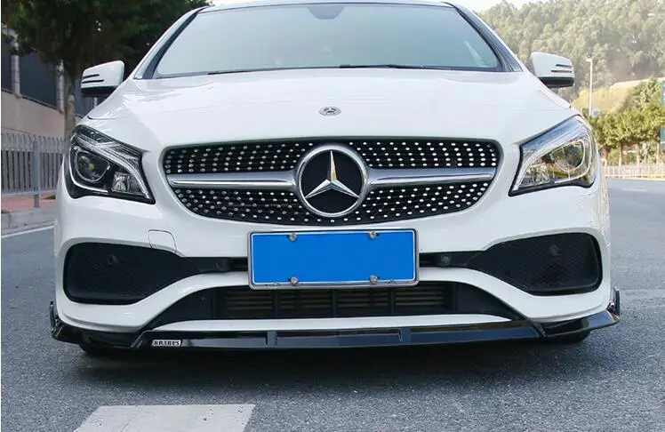 Задний спойлер для Mercedes-Benz CLA W117 2016-2018 CLA200 180 250 ABS задний бампер диффузор защита |