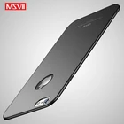 Msvii Чехлы для iphone 6 Чехол тонкий матовый чехол для iphone 6 S 6 S Чехол Жесткий ПК чехол для Apple iPhone 6 s Plus чехлы для телефонов