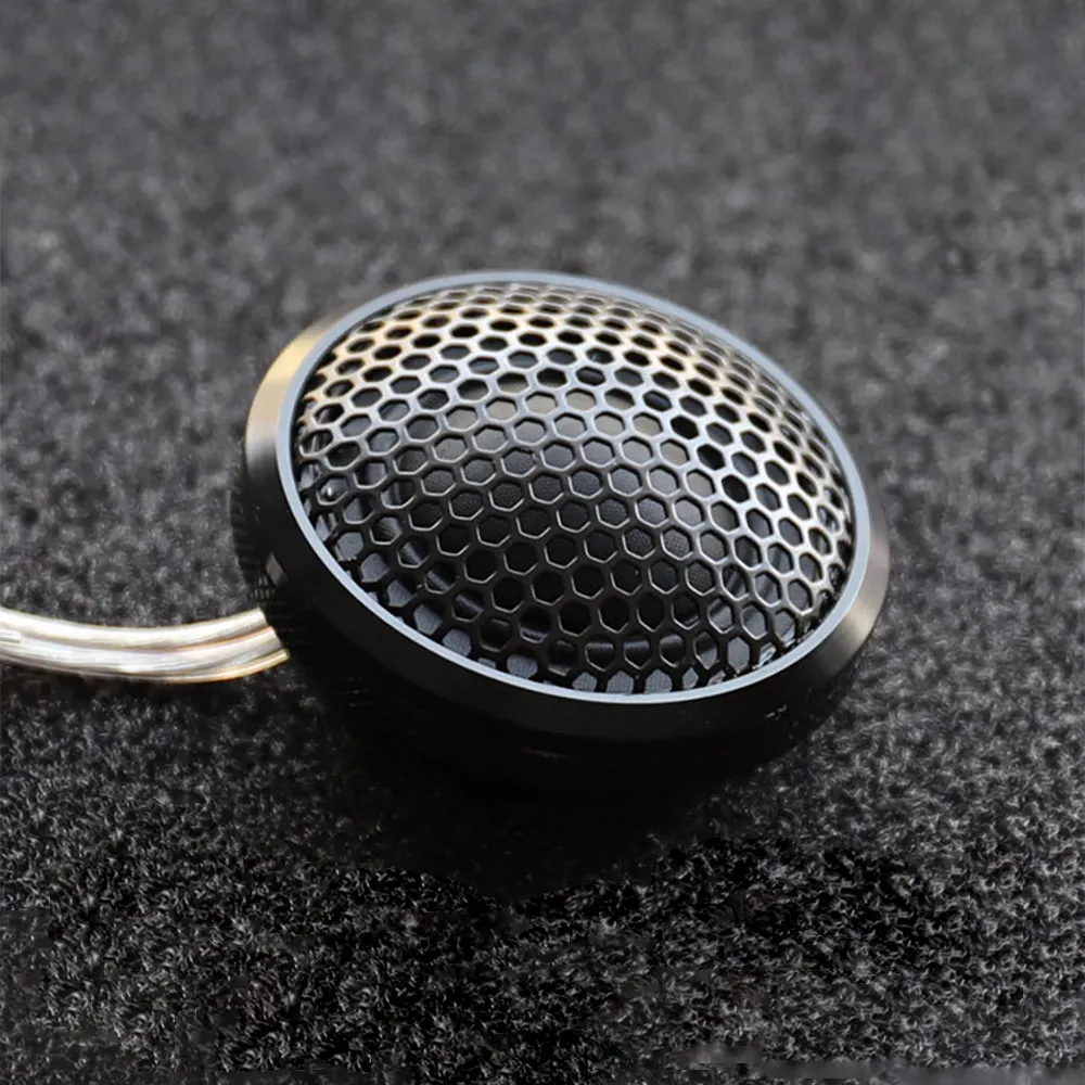 

AOSHIKE 2Pcs Car Audio Dome Tweeter Speaker 40W Silk Film HIFI Stereo Speakers DIY Treble Loudspeaker for Car Sound System 2020