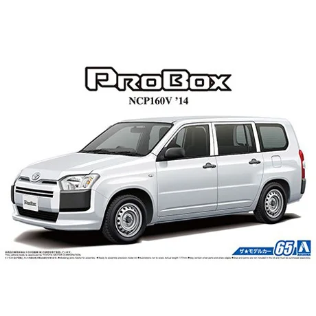 

Aoshima static assembled car model 1/24 scale oyota NCP160V Probox14 car model kit 05143