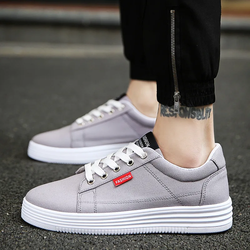 

Men's Fashion Brand Men's Shoes Soft and Comfortable Men's Tennis Shoes Breathable Casual Walking Shoes Tennis Shoes Canvas