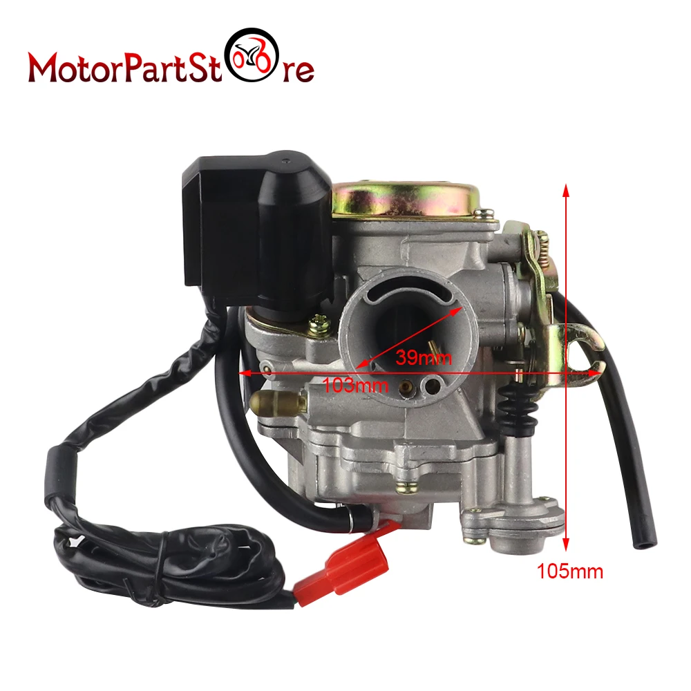 Новое поступление Карбюратор ПОДХОДИТ для 4 х тактных GY6 50cc SUNL ROKETA JCL D10