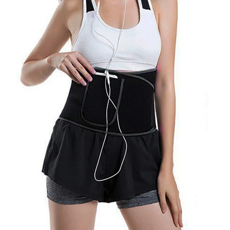 Пояс для тренировок по талии женщин и мужчин формирователь тела костюм пояс пота