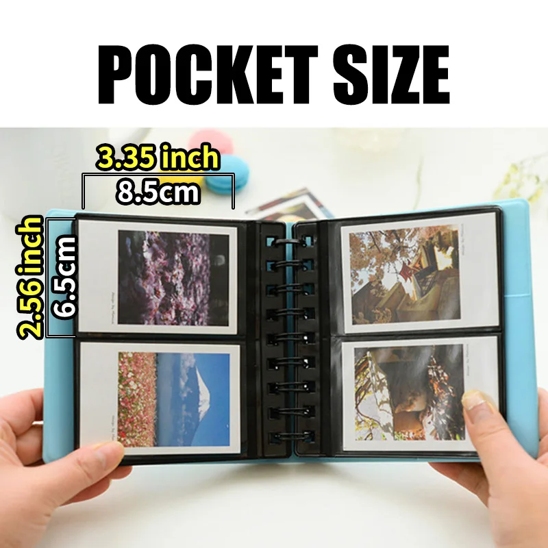 68 Карманы Мини Мгновенных Фотоальбом для Fujifilm Instax Фильм 7 s 8 25 50 70 90|instant case|photo