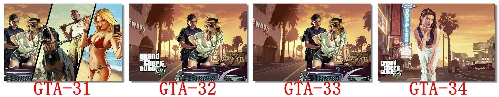На заказ, на холсте, художественные грандиозные кражи Авто постер GTA San Andreas Игра Обои грандиозные кражи настенные наклейки Niko Фреска домашний Декор#761