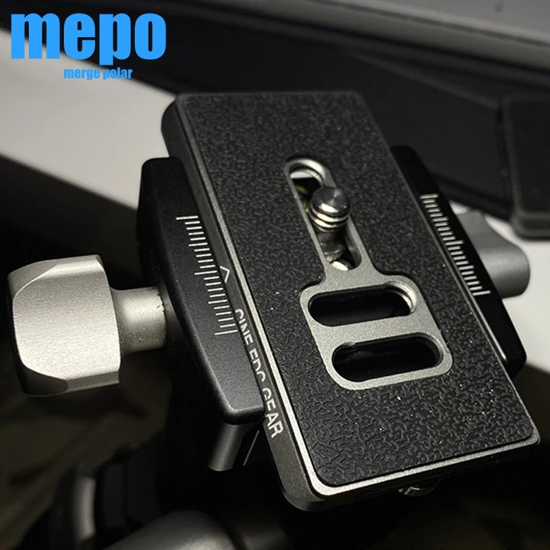 

Tripod Ball Head Mount Adapter Quick Release Clip Plate Clamp for Arca Swiss SLR DSLR Camera Ballhead Tripod Baseplate Adaptor