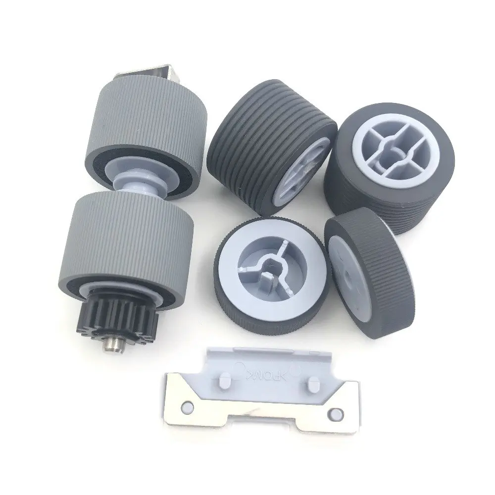 

5SET PA03450-K011 PA03450-K012 PA03450-K013 Pad Assy Pick Roller Brake Roller Separator for Fujitsu fi-5950 fi-5900C fi-5900