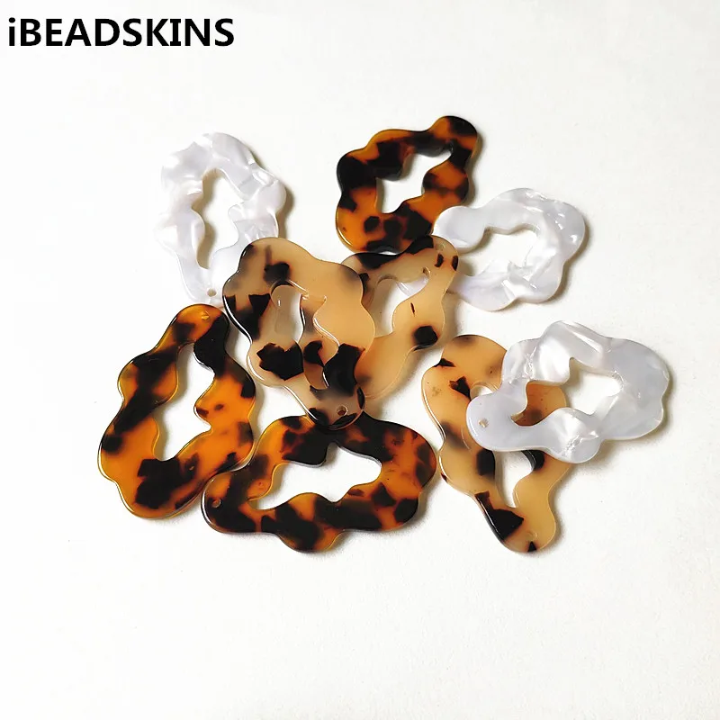 Новое поступление! 50 шт. 41x27 мм уксусной кислоты Овал shape форме благодаря чему