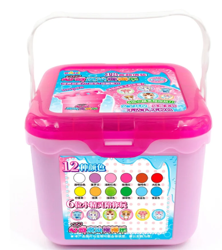 Новые игрушки для девочек EAKI Poopsie Slime Shake с кристаллами глиняная глина аксессуары
