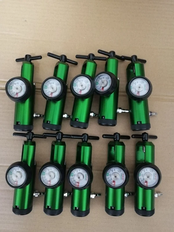 

With 1/32, 1/16, 1/8,1/4, 1/2, 1 flow rate CGA870 oxygen regulator 0-4L for oxygen tank