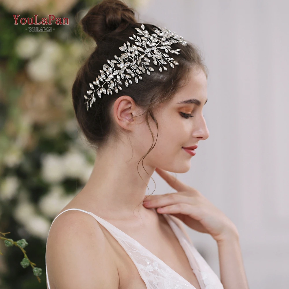 TOPQUEEN HP237 свадебные аксессуары для волос винтажная свадебная тиара и корона