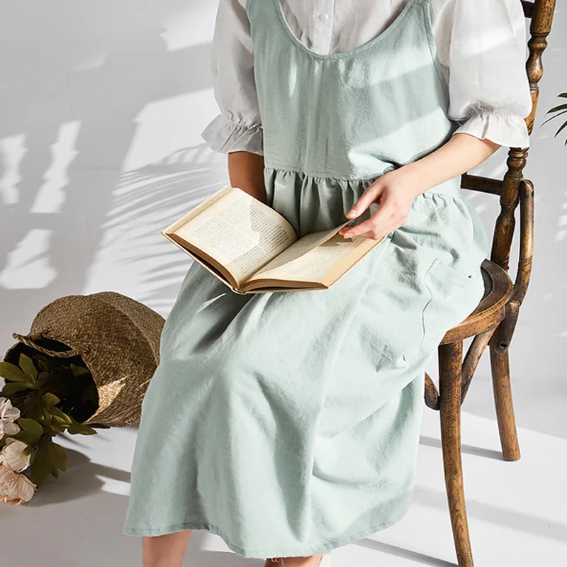 Самые новые горячие твердые приготовления кухни фартук юбка для женщины