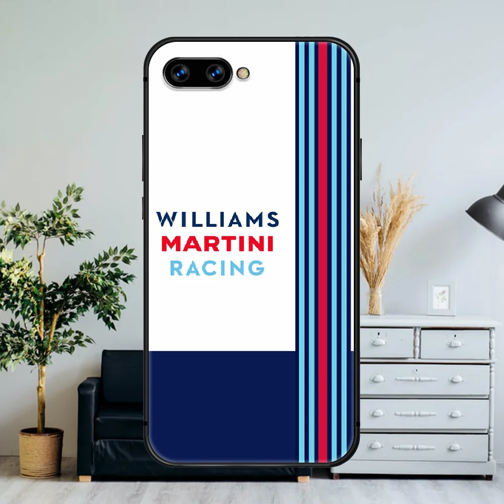 

Martini Racing Sports car logo Phone Case For Huawei Honor 6A 7A 7C 8 8A 8X 9 9X 10 10i 20 Lite Pro Play black Hoesjes Trend