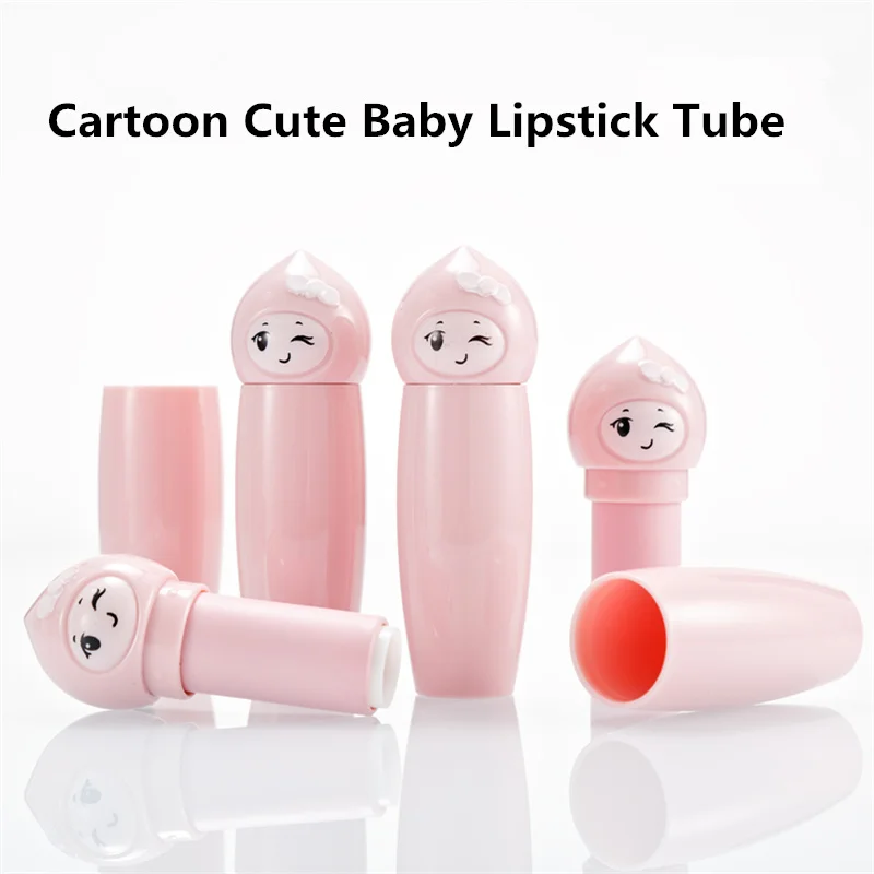 Diy тюбик губной помады пустой с изображением персонажей из мультфильмов для