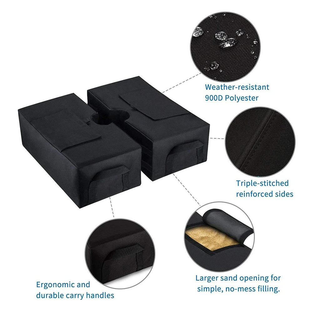 Открытый Зонт для патио базовый весовой мешок с ручками зонтик защиты от