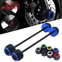 new for yamaha r6 yzfr6 yzf r6 2017 2021 bysprint motorcycle front rear wheel axle fork falling protector crash slider cap pad