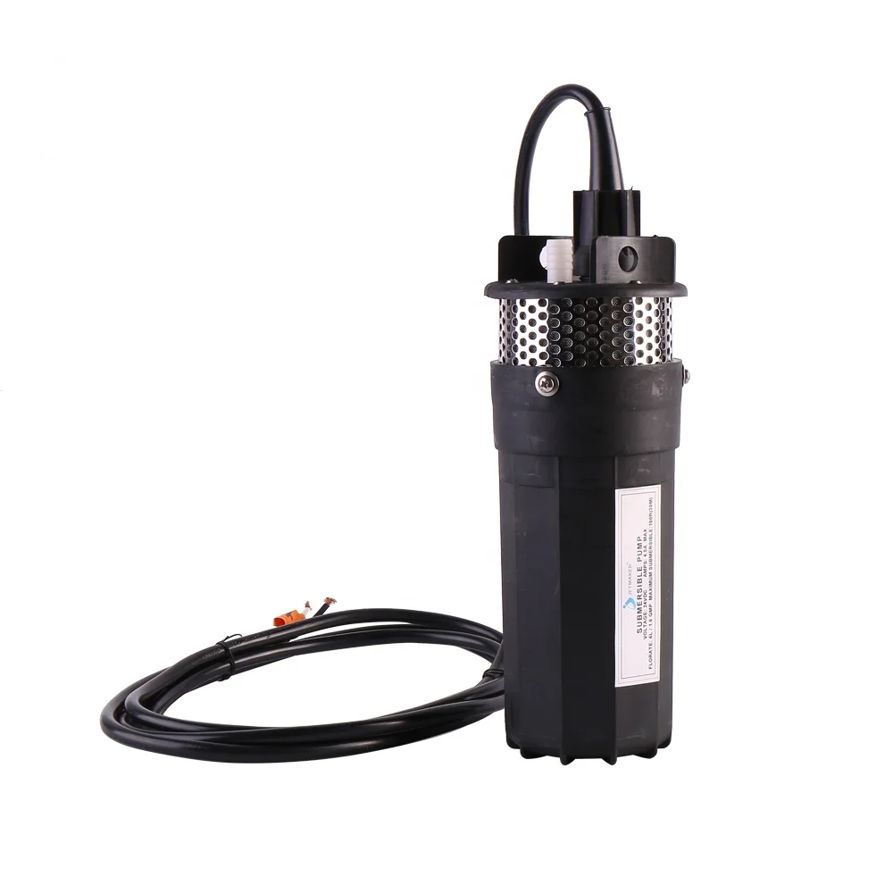 

1hp 12 v dc solar submersible water pump controller for irrigation system solar agriculture deep bore well pump price