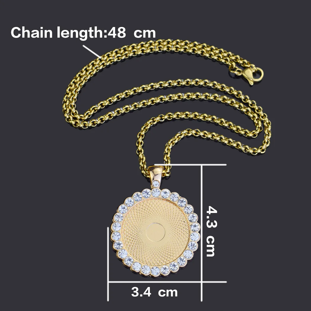 Happy Mother Day модное позолоченное ожерелье с кристаллом цирконием бижутерия со