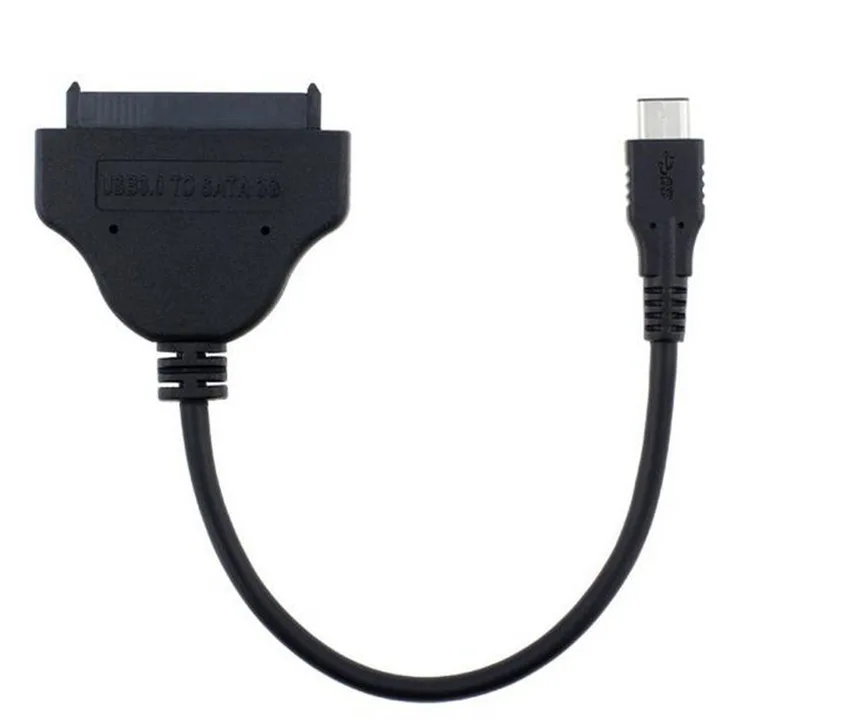 Кабель-преобразователь USB 3.1 Type-C на SATA штекер 3 1 дюйма для жесткого диска