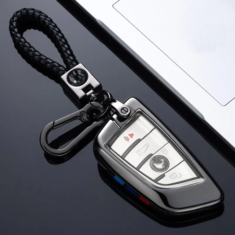 

Чехол для ключей автомобиля, чехол для ключей для Bmw F20 G20 G30 X1 X3 X4 X5 G05 X6, аксессуары, держатель для стайлинга автомобиля, защитный чехол для клю...