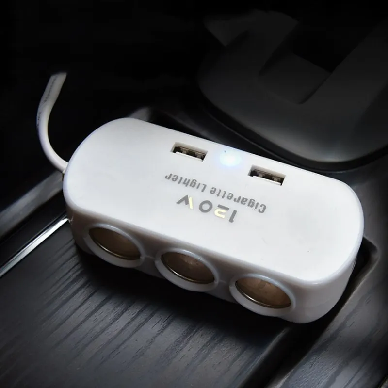 

Автомобильное зарядное устройство с Bluetooth, прикуривателем, 2USB-порта