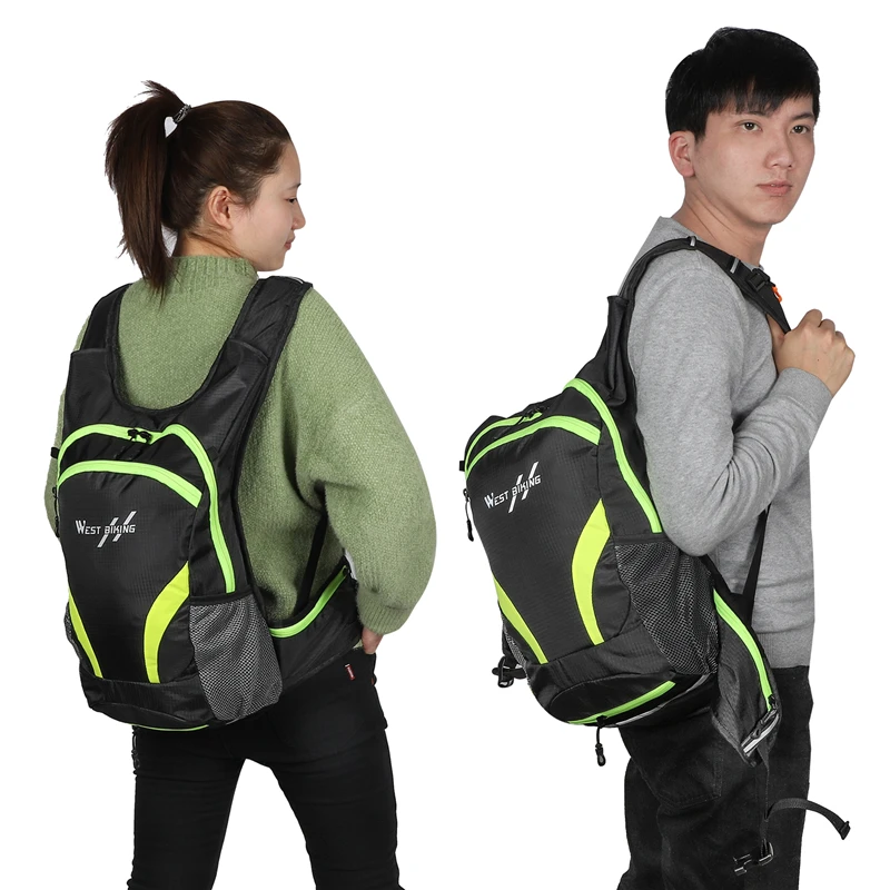 WEST BIKING 15L велосипедная сумка велосипедный рюкзак дышащая для воды спорта на