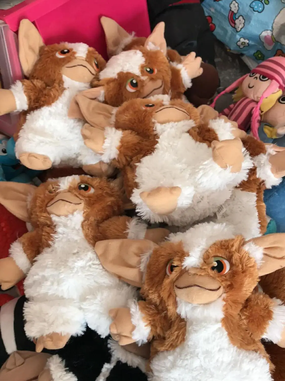 25 см новый фильм гремлины игрушки оригинальная коллекция плюшевая кукла для