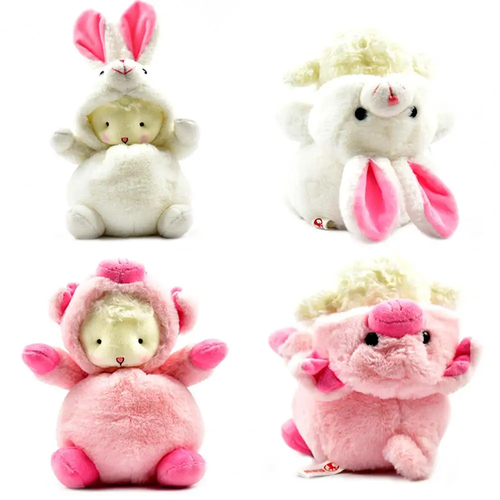 

Cartoon Animal Shaped Design Plush Stuffed Toy Doll Home Ornament Kids Gift