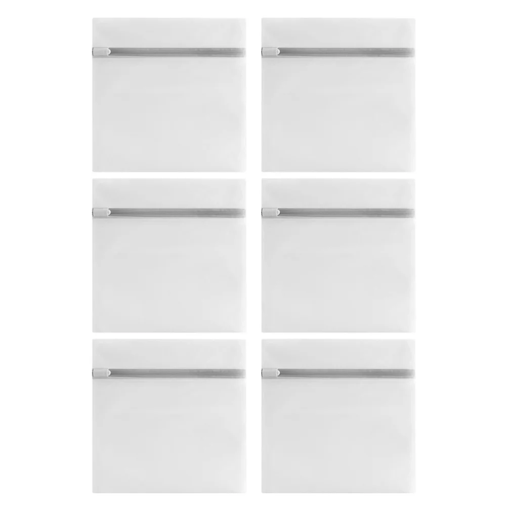 

6pcs Household Washing Machine Bags Clothing Wash Bags Mesh Laundry Bags