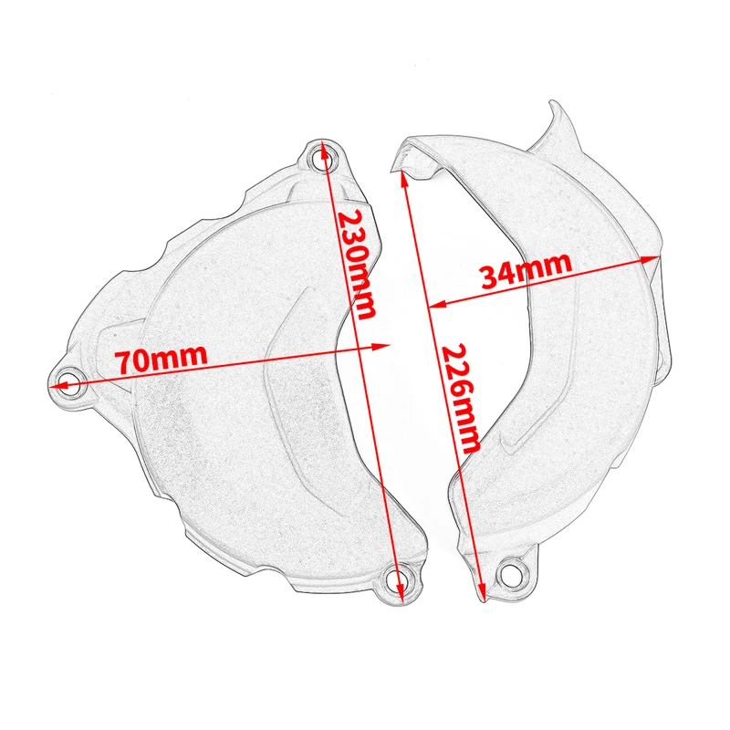 

for BMW F900R F900XR F850 GS ADV F750GS 2018 2019 2020 Motorcycle Accessories Clutch Alternator Engine Guards Protective Cover