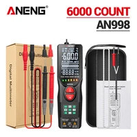aneng an998 auto digital multimeter 6000 counts professional electric auto ranging acdc voltmeter temp ohm hz detector tool