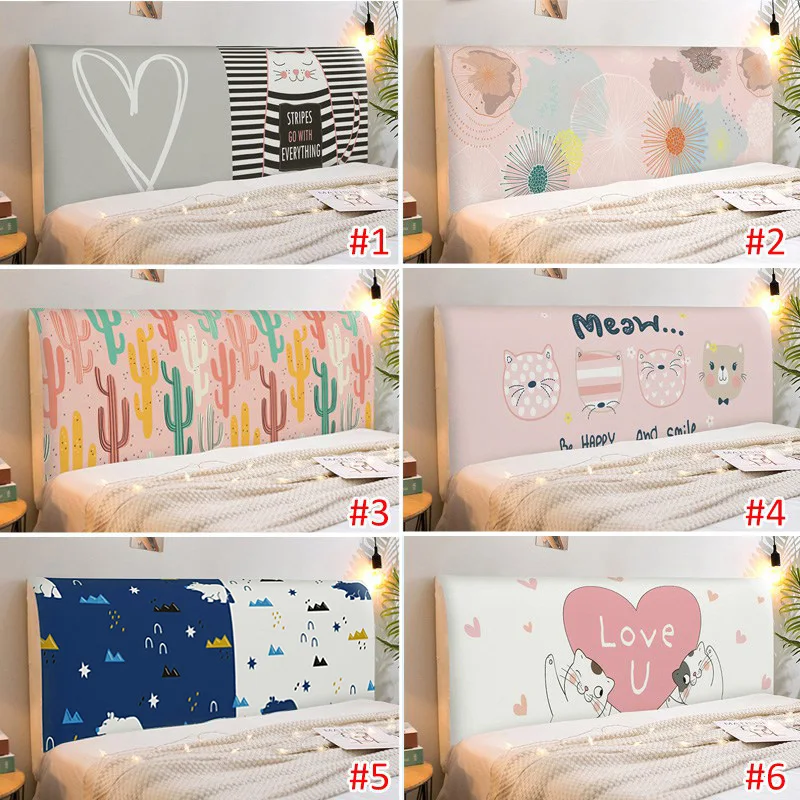 Эластичное женское Полноразмерное покрывало для кровати Мультяшные покрывала