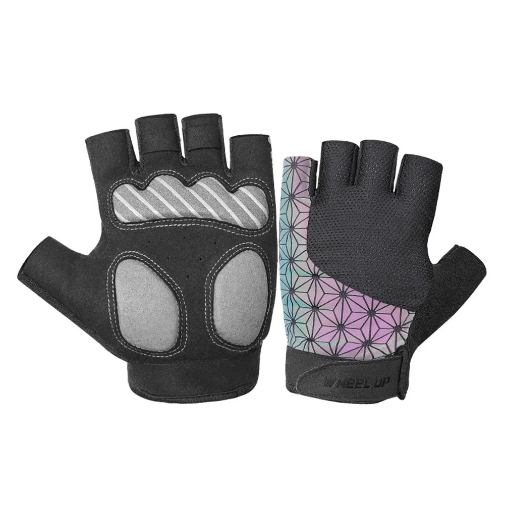 

1 Pair Cycling Gloves Non-slip MTB Gloves Mountain Bike Half Finger Gloves Men Summer Bicycle Gym Fitness Sports Gloves 2021 New