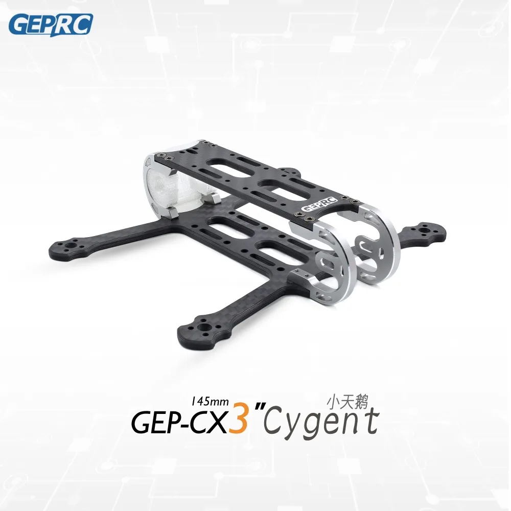 Geprc /Gepu GEP CX2/3 Большой Космический пересекающий каркас модель FPV Фристайл